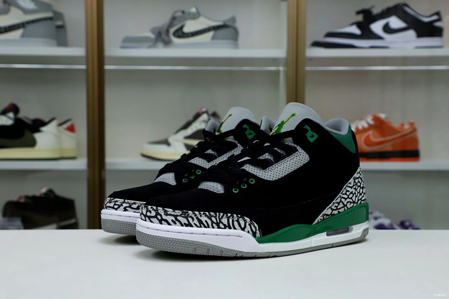 AIR PINE 3 JORDAN GREEN 0707